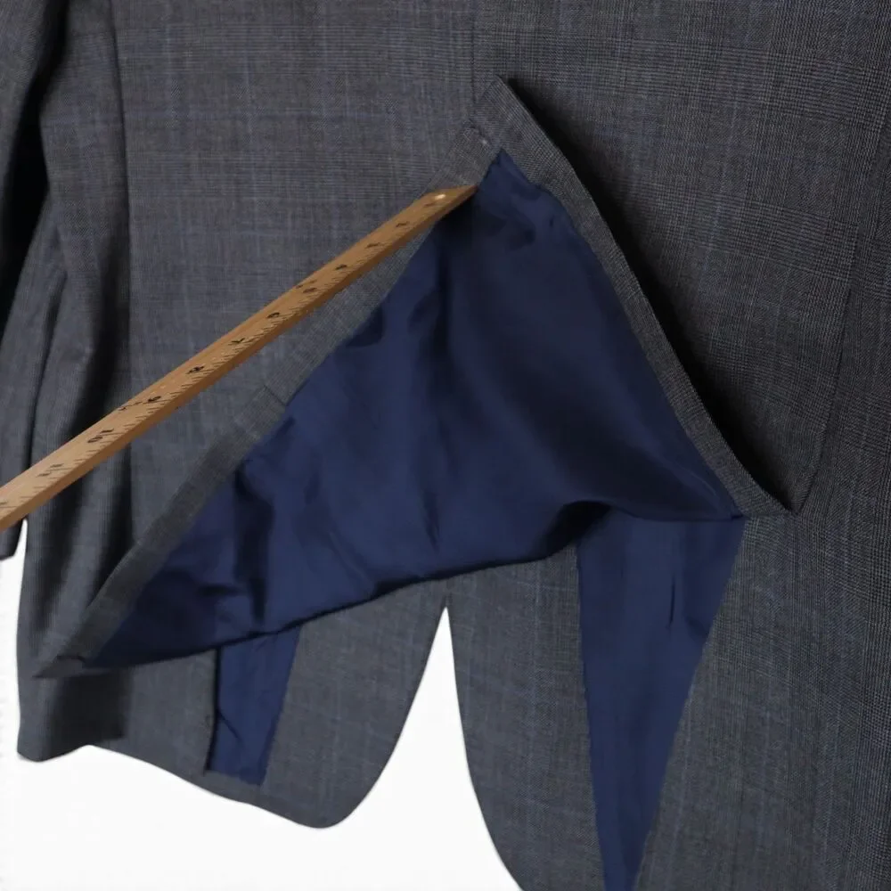 Djay Couture Paris Scabal English Cloth Men's 40 Bespoke Wool Sport Coat Jacket